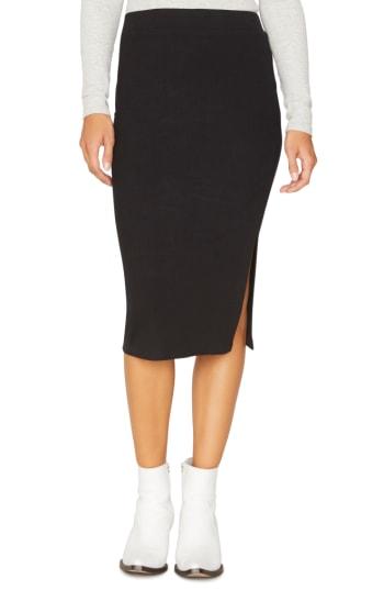 Women's Sanctuary Essentials Knit Skirt - Black