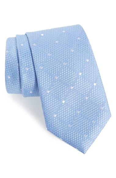 Men's Calibrate Check Silk Tie