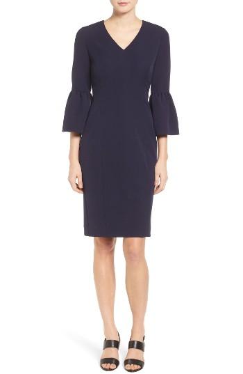 Women's Emerson Rose Bell Sleeve Sheath Dress