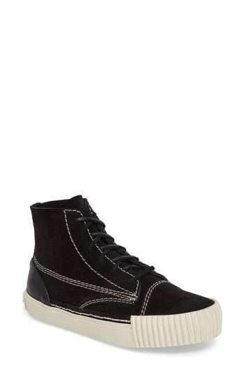 Women's Alexander Wang 'perry' Suede High Top Sneaker Us / 39eu - Black