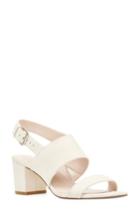 Women's Nine West Forli Asymmetrical Sandal M - White