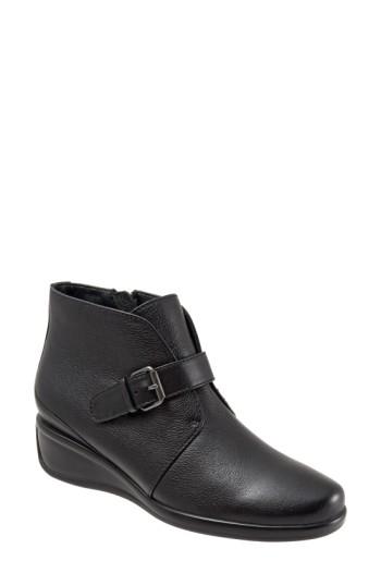 Women's Trotters 'mindy' Wedge Bootie M - Black