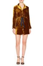 Women's Sandro Eline Velvet Minidress