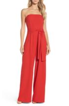 Women's Chelsea28 Strapless Jumpsuit - Red