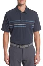 Men's Travis Mathew Kartchner Chest Stripe Polo, Size - Blue