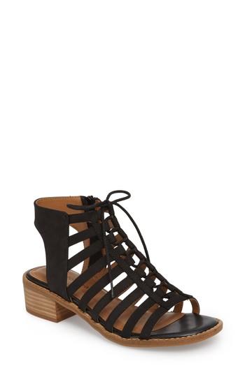 Women's Comfortiva Blossom Sandal M - Black