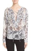 Women's The Kooples Baroque Print Shirt