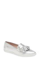 Women's James Chan Taraji Ruffle Slip-on Sneaker M - Metallic