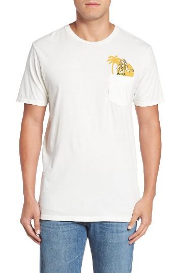 Men's Rip Curl Cocoa Graphic Pocket T-shirt