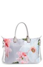 Ted Baker London Large Orchida Chatsworth Bloom Nylon Tote -