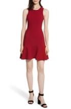 Women's Elizabeth And James Rooney Flare Hem Dress - Red