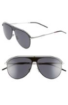 Men's Dior Homme 59mm Polarized Aviator Sunglasses - Black Palladium