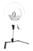 Impressions Vanity Co. 13.5-inch Desktop Dimmable Led Vanity Studio Ring Light, Size - Black