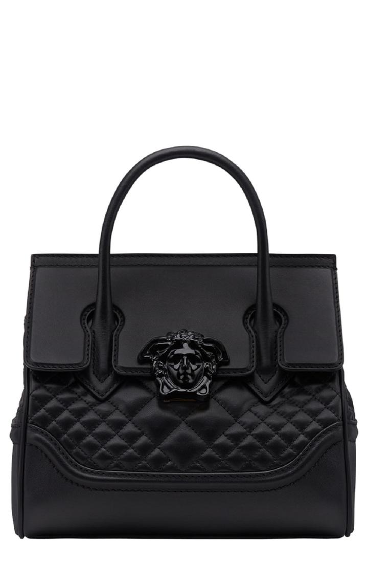 Versace Tribute Palazzo Empire Medium Leather Satchel -