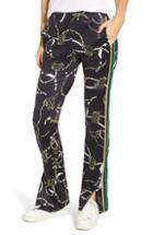 Women's Pam & Gela Side Stripe Scuba Pants, Size - Black