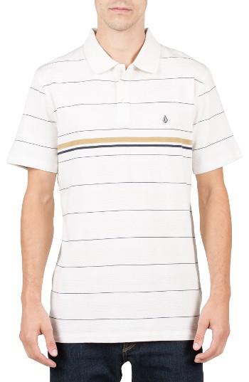 Men's Volcom Wowzer Stripe Jacquard Polo