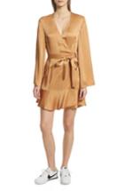 Women's A.l.c. Whitney Wrap Dress - Beige