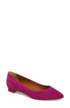 Women's Aquatalia Perla Weatherproof Ballerina Shoe .5 M - Purple