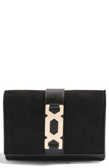 Topshop Rome Hex Hardware Crossbody Bag -