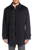 Men's Golden Bear Wool Overcoat, Size - Blue
