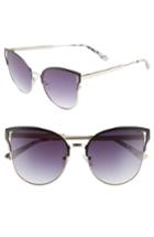 Women's Chelsea28 Hazel 57mm Cat Eye Sunglasses - Black