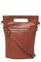 Urban Originals Collector Vegan Leather Crossbody Bag - Brown