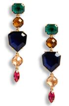 Women's Kate Spade New York Multicolor Crystal Linear Drop Earrings