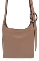 Rebecca Minkoff Small Karlie Leather Feed Bag - Brown