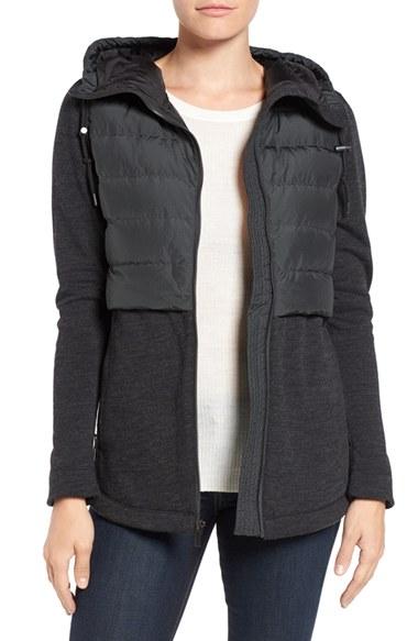 Women's Nau 'randygoat' Down Quilted Hoodie