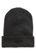 Men's Rag & Bone Addison Cashmere Knit Cap - Black