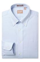 Men's Gitman Regular Fit Pinpoint Cotton Oxford Button Down Dress Shirt - 34 - Blue