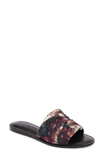 Women's 1.state Chevonn Slide Sandal M - Black