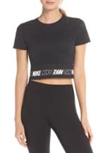 Women's Nike Dry Pro Crop Top - Black