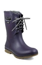 Women's Bogs Amanda Plush Waterproof Rain Boot M - Purple
