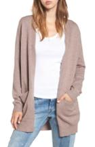 Women's Dreamers By Debut Cozy Open Cardigan - Brown