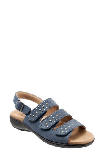 Women's Trotters Tonya Sandal N - Blue