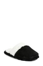 Women's Nordstrom Frosted Scruff Slippers - Black