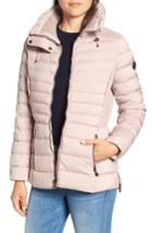 Women's Bernardo Micro Touch Water Resistant Quilted Jacket - Pink