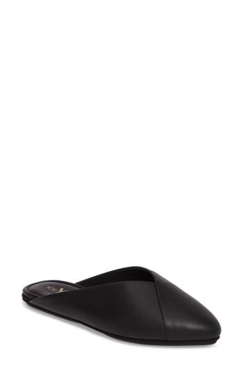 Women's Yosi Samra Valentina Slide Mule M - Black