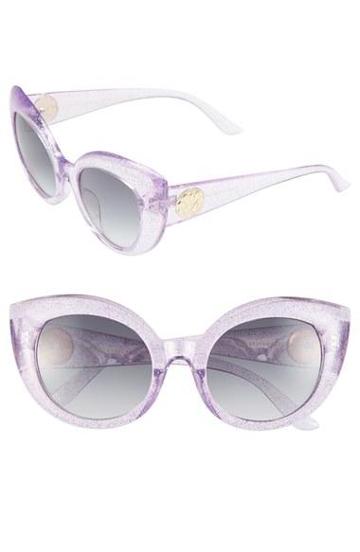 Crap Eyewear 'the Diamond Brunch' 58mm Sunglasses Gloss Purple Glitter
