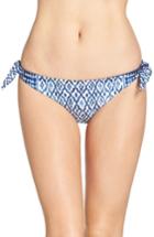 Women's Mara Hoffman Side Tie Bikini Bottoms - Blue