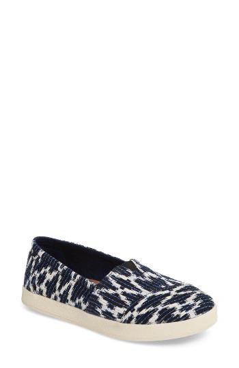 Women's Toms Avalon Slip-on .5 M - Blue