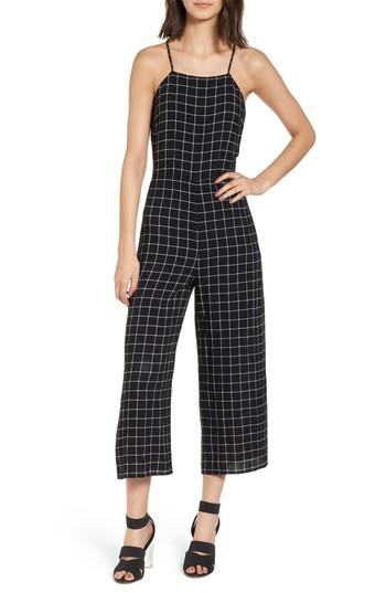 Women's Lydelle Crop Jumpsuit - Black