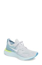 Women's Nike Epic React Flyknit Running Shoe .5 M - White