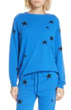 Women's Chinti & Parker Star Cashmere Sweater - Blue
