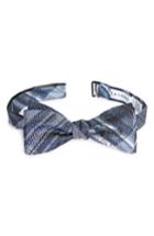 Men's Calibrate College Plaid Silk Blend Bow Tie