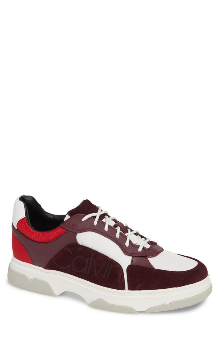 Men's Calvin Klein Penley Sneaker .5 M - Orange