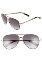 Women's Kate Spade New York Amaris 59mm Sunglasses - Black Gold