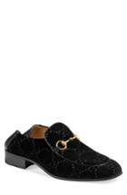 Men's Gucci Horsebit Collapsible Leather Loafer Us / 6uk - Black