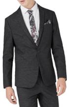 Men's Topman Stripe Skinny Fit Suit Jacket